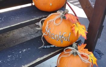 Quick and Easy Pumpkin  Decorations