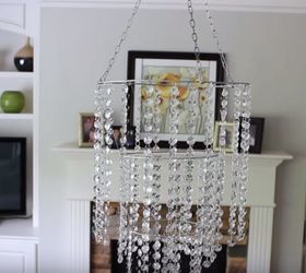 diy crystal chandelier tutorial elegance for only 20