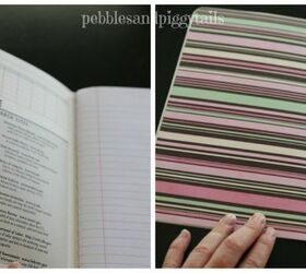 easy mama and me journal from repurposed composition notebook