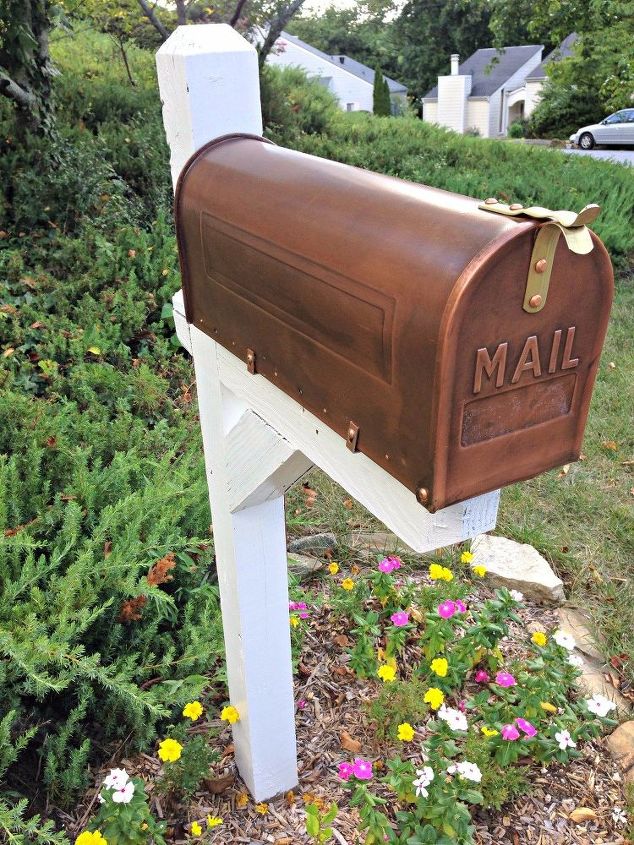 reforma de caixa de correio diy
