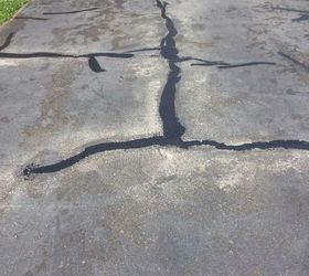 How to Fill Driveway Cracks