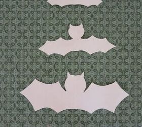 a bat tastic display for a halloween mantle