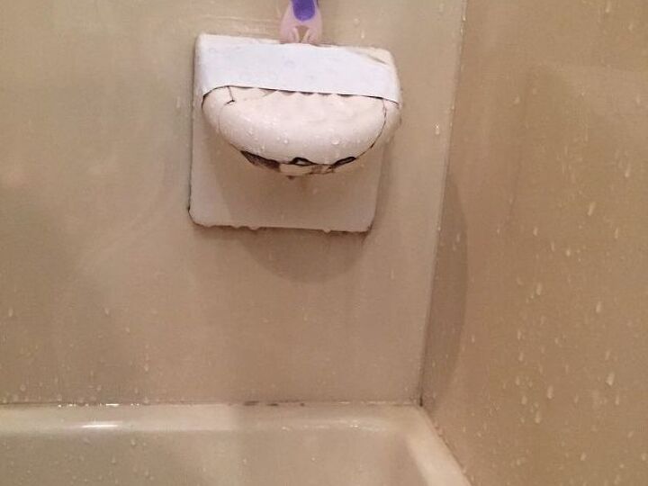 q how to remove a leg shaving footrest from my marble shower stall wa