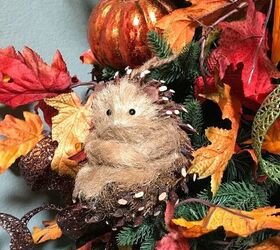 decorating for fall with a woodland fall tree