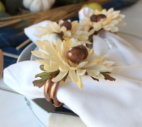 Fall Inspired Dollar Store Napkin Rings Hometalk