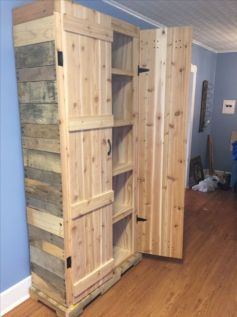 How to make a Pantry out of Pallets | Hometalk