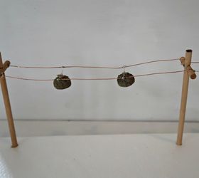 how to make acorn cap solar led lights