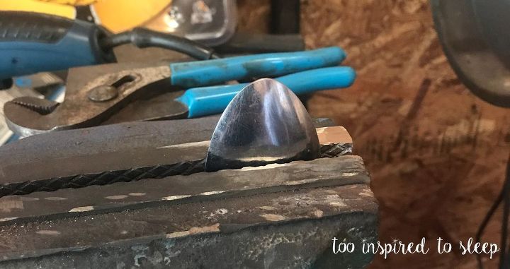 silverware skeleton wind chime