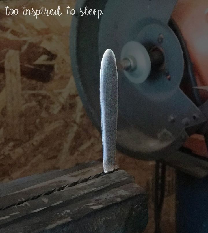 silverware skeleton wind chime