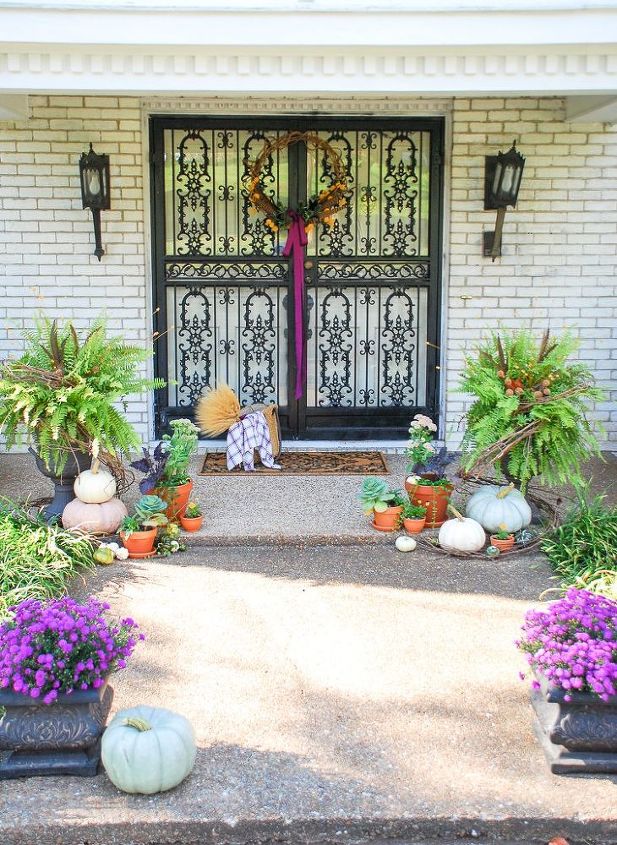 decorate your front door for fall
