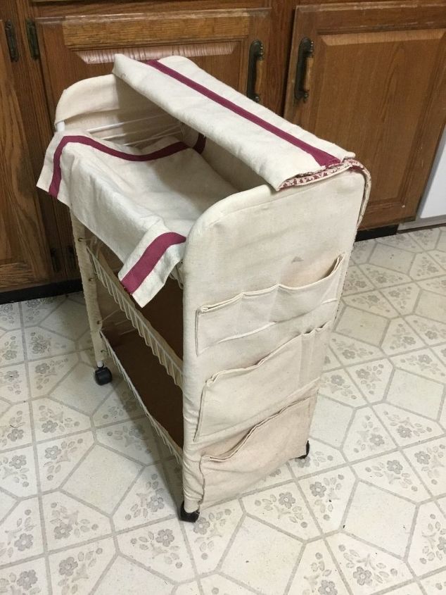 i have a small 3 tiered rolling cart how to repurpose
