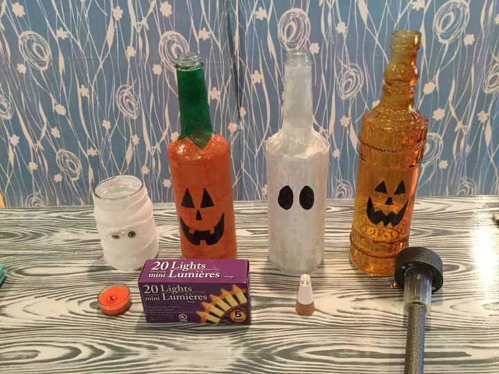 reutiliza tarros y botellas para divertirte en halloween