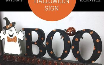 FaBOOlous DIY Halloween Sign