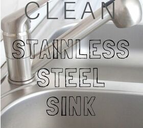 best way to clean a stainless steel sink