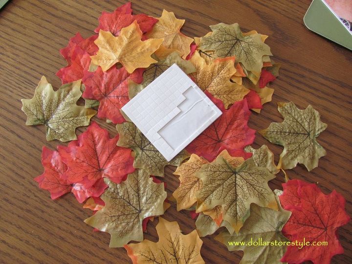 decorate an interior door for fall
