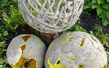 Concrete Garden Orbs