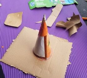 make easy fun witches hats with kids
