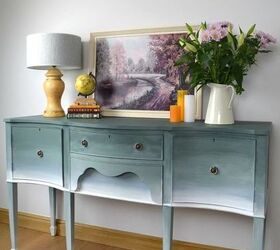 create a beautiful ombre effect on furniture