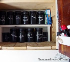 Organizing a Spice Cabinet With Mason Jars!