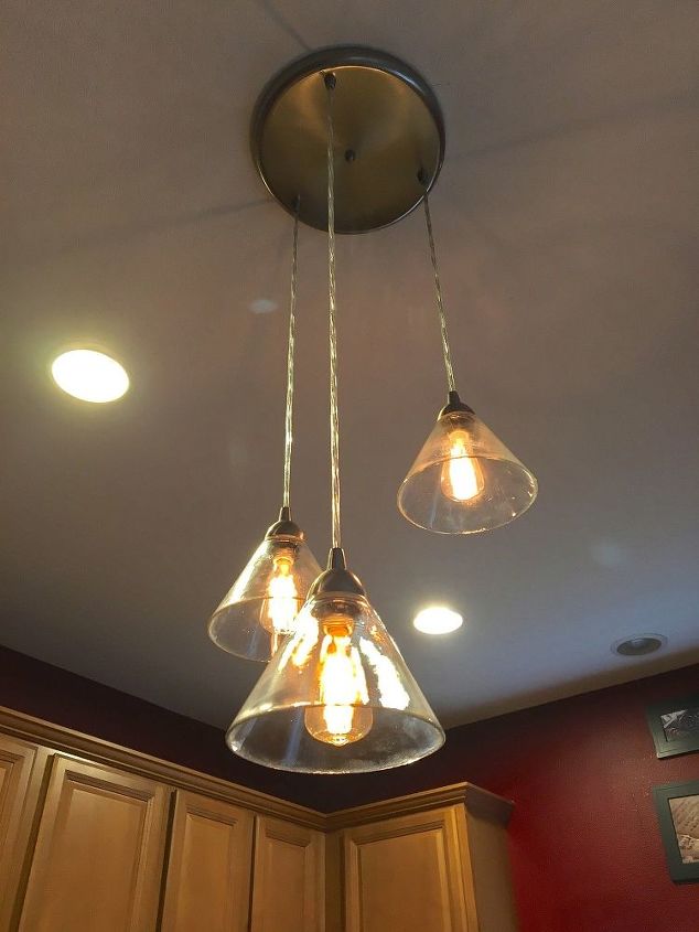 kitchen lighting update