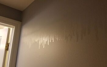 Sticky Humidity On Bathroom Walls Hometalk - How To Clean Yellow Drips On Bathroom Walls