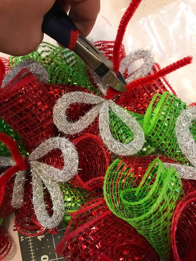 christmas deco mesh wreath