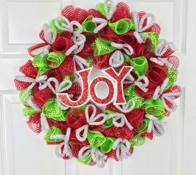 Christmas Deco Mesh Wreath!
