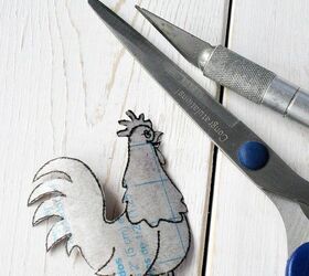 how to make rooster mason jars gift and craft kitchen ideas, Step 4