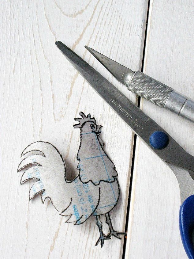 how to make rooster mason jars gift and craft kitchen ideas, Step 4
