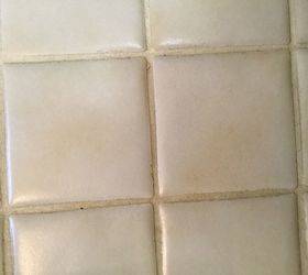 q how to fix grout that was sealed when dirty looks awful