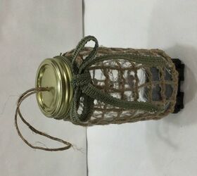 jute wrapped mason jar lights