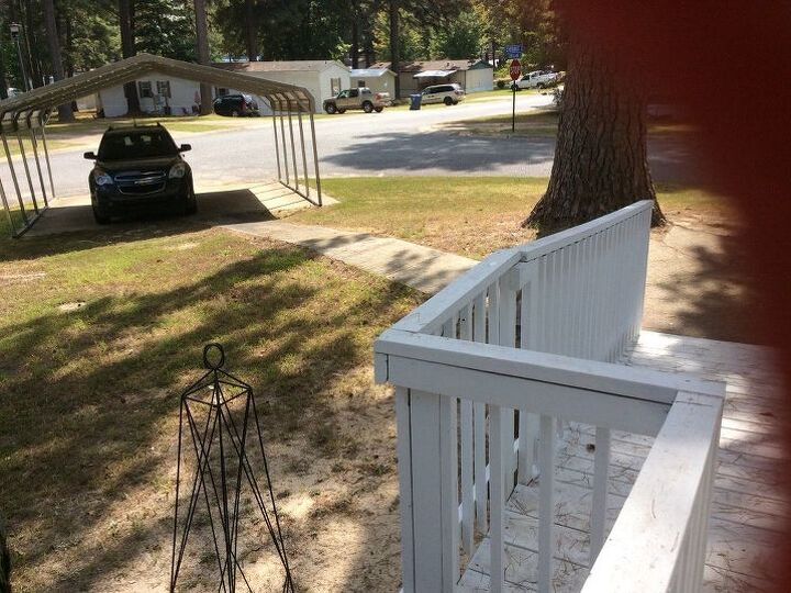 q what can you do to a broken cement walkway inexpensively