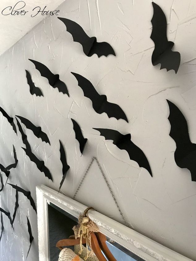 pared de acento de halloween