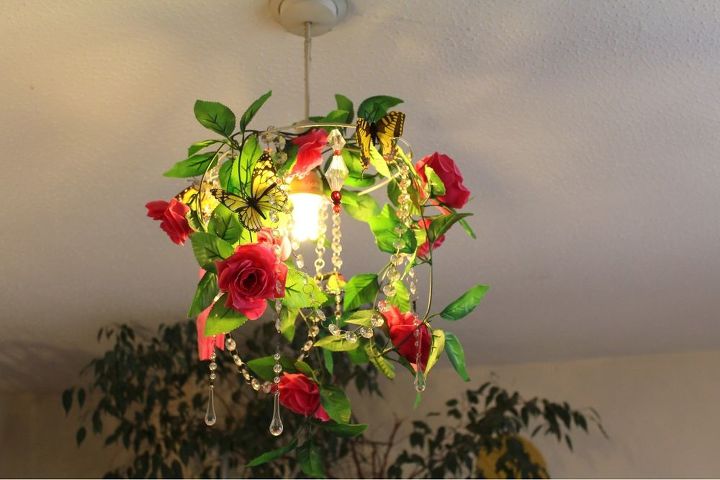 quick easy light shade upcycle