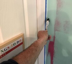 A Simple Trick to Get a Pro Paint Finish on a  Feature Wall