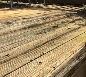 How to Restore a Weathered Back Deck to LIKE NEW Condition! | Hometalk