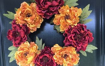 How to Make a Fall Wreath - Quick and Easy DIY Wreath