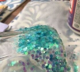 glitter jelly jar