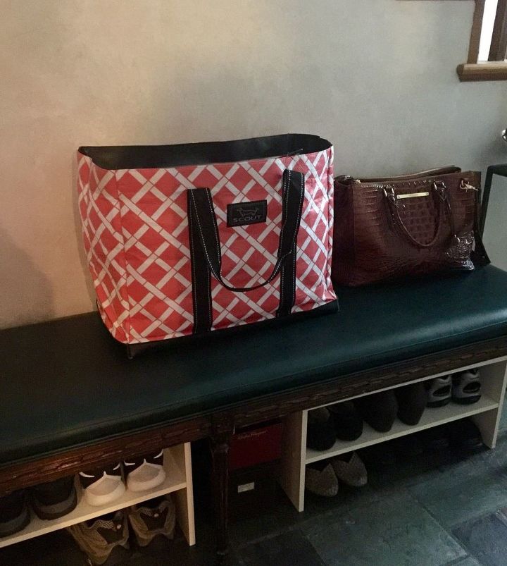 Church Pew To Hall Storage Shoe Bench Hometalk