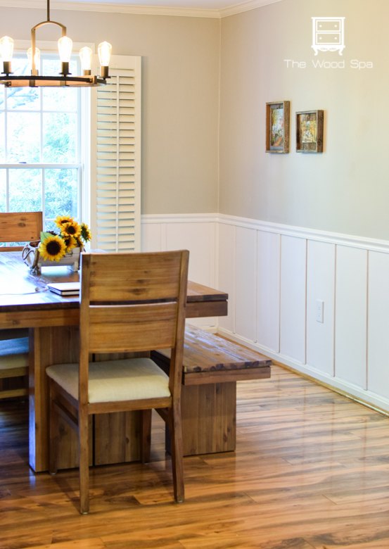 Easy and Cheap DIY Faux Wood Panel | Hometalk