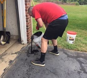 how to seal coat a driveway