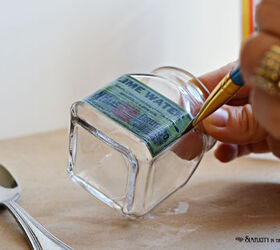 26 stunning ways to use mod podge in your home, Or add vintage labels to glass jars