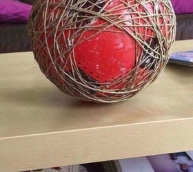 26 stunning ways to use mod podge in your home, Make an orb light fixture with twine
