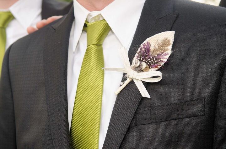 forever boutonnieres, The groom