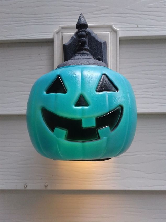diy pumpkin pail light covers