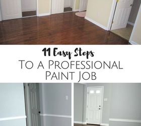 11 steps to a professional paint job