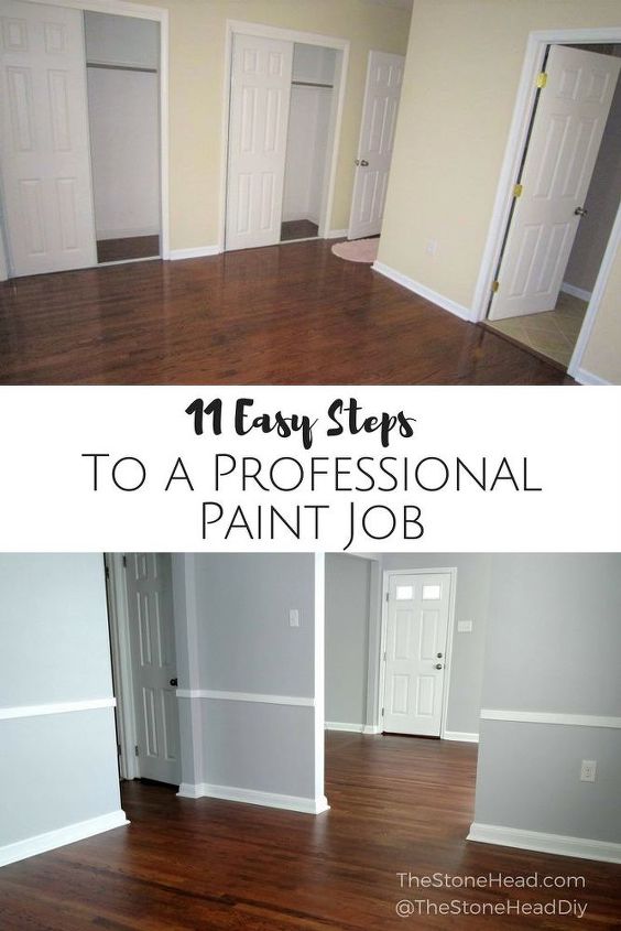 11 pasos para un trabajo de pintura profesional