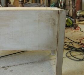 rustic bench with storage