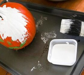 easy reverse painted pumpkins