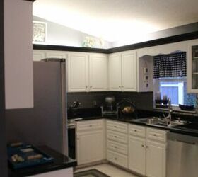 Spray Paint Glaze Kitchen Counter Make Over Hometalk
